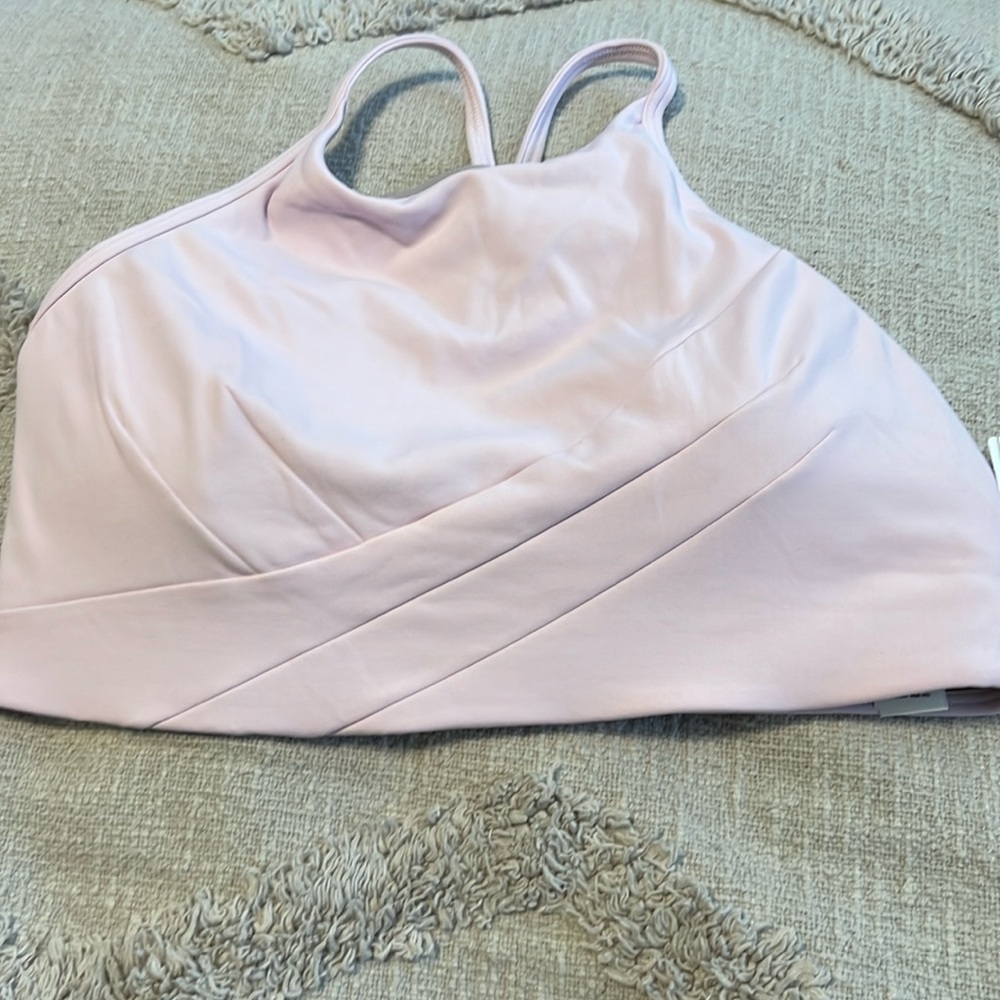 Lululemon Flow Y Wrap front high neck bra size 8